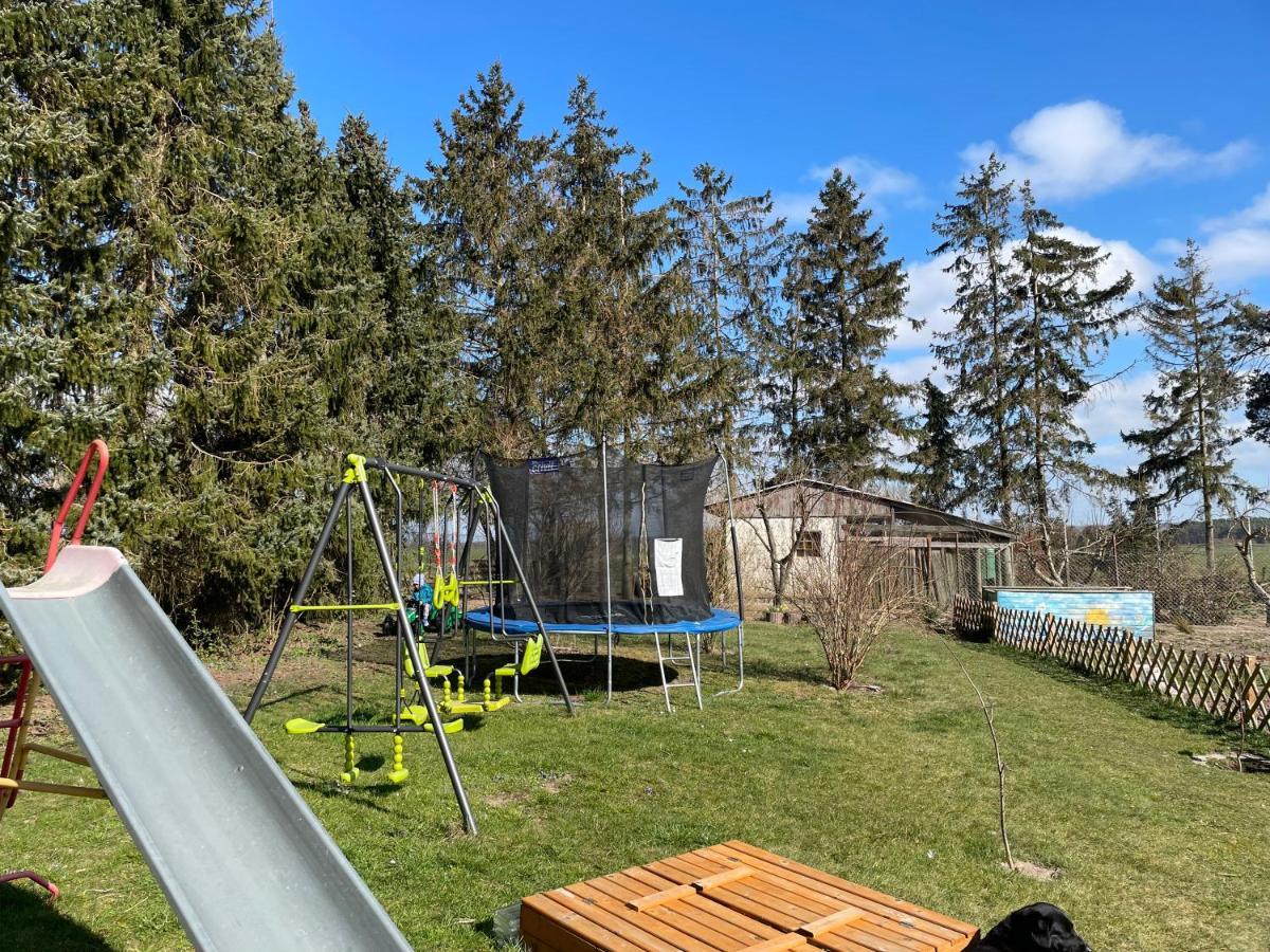Landhaus Mit Pool, Bungalow In Der Natur Hohenbollentin Екстериор снимка
